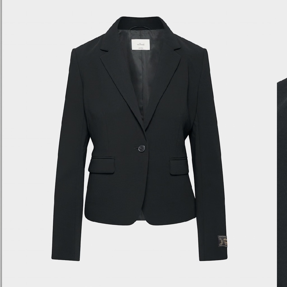 Wilfred Black Tailored Blazer